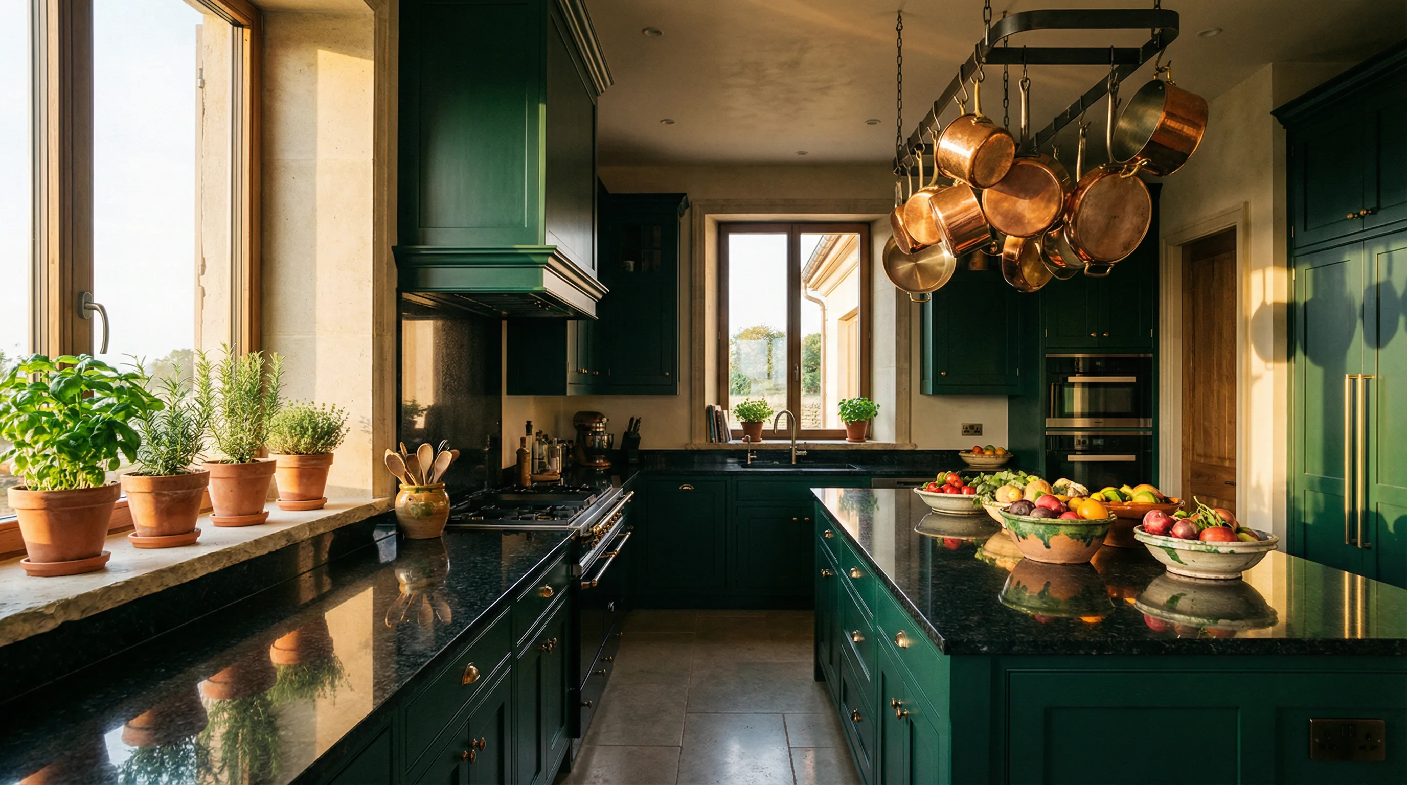 Chef Ed Harris's luxury kitchen