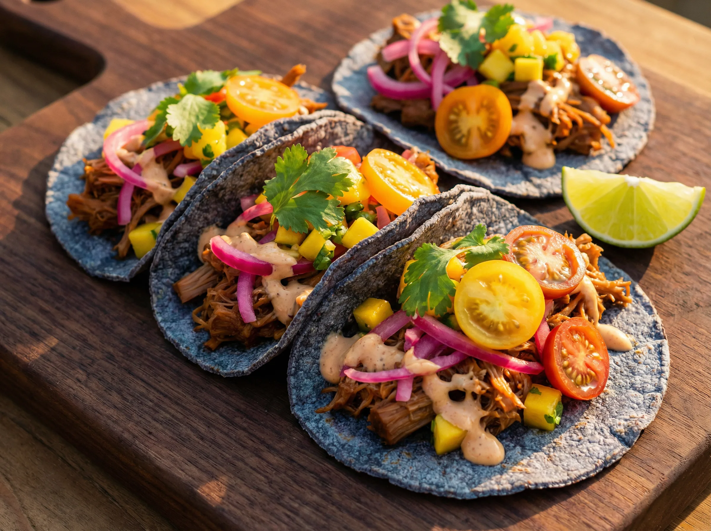 Jackfruit tacos